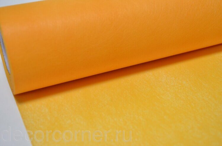 Фетр (Корея) 50см*20м ярко-желтый (5424)